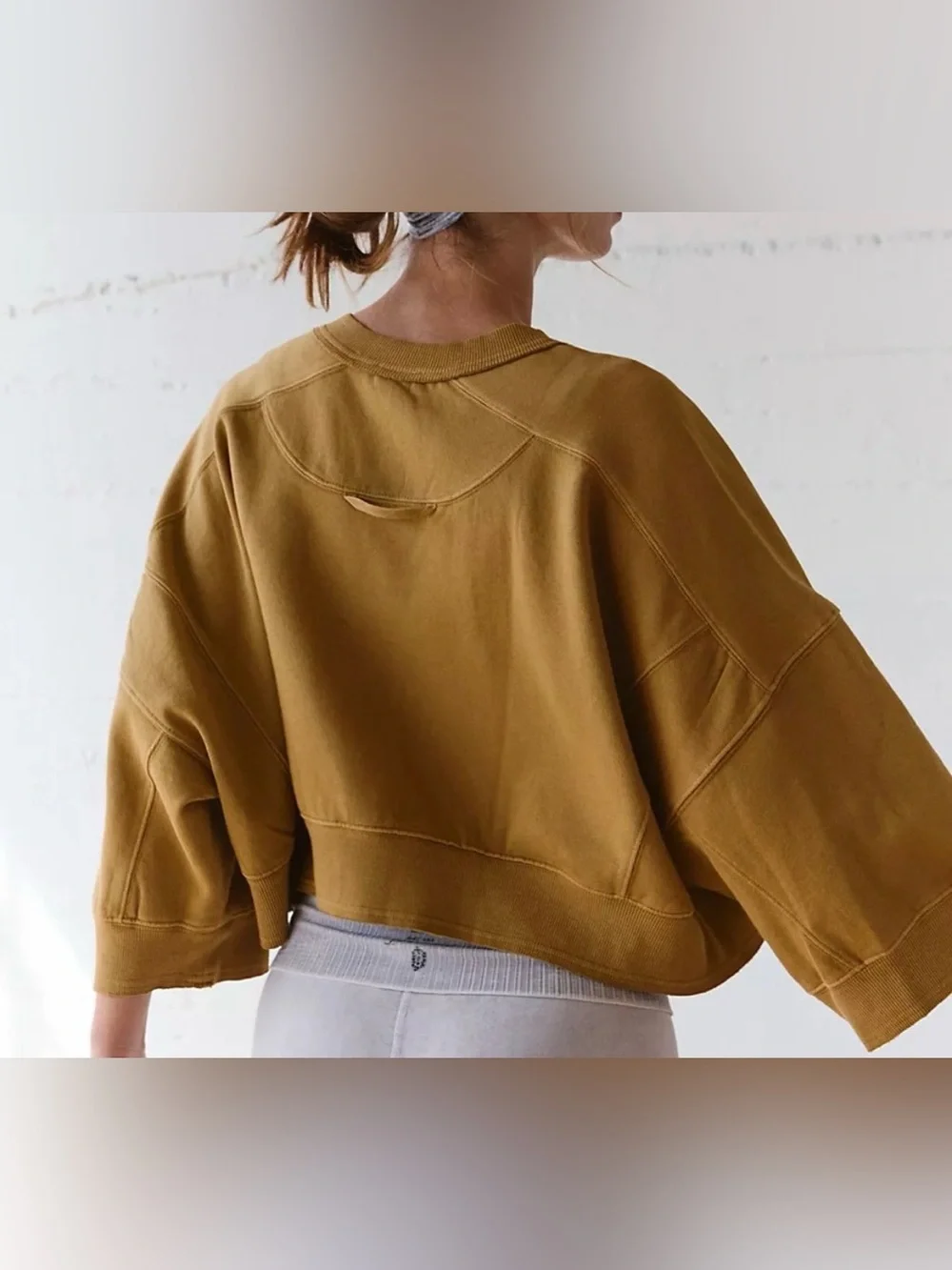 Free People Movement Intercept Short Sleeve Crop